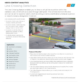 Line Crossing Detection in South Florida,  FL